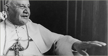 Solo per oggi, preghiera e azione di san Giovanni XXIII. Nell'immagine: San Giovanni XXIII, papa