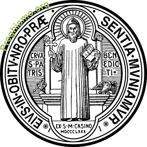 Medaglia di san Benedetto, Croce di san Benedetto: significato